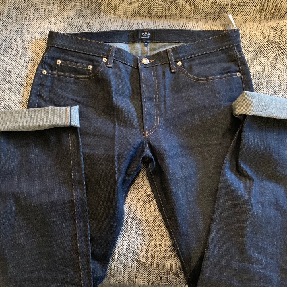 APC Dark Wash Jeans. New